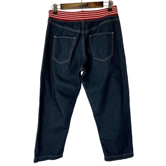 Pepe Jeans London Drawtring Straight Leg Crop Jean - Picture 12 of 12